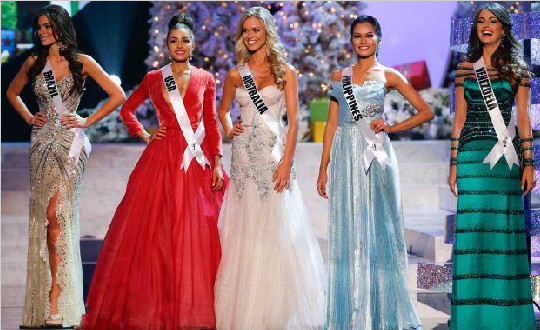 2012环球小姐评选出炉 美国小姐奥利维娅·卡尔波夺冠