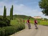 意大利的托斯卡纳，在意大利的托斯卡纳骑自行车观光