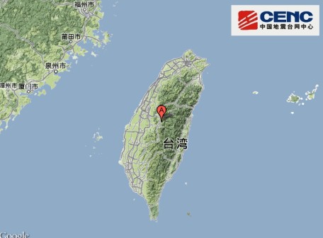 图片说明：6月2日13时43分许，台湾南投发生6.7级地震。