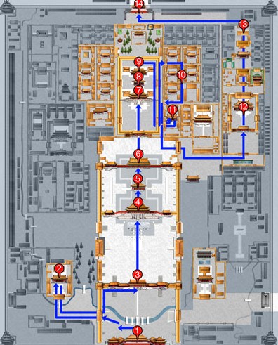 故宫旅游线路之半日游线路推荐