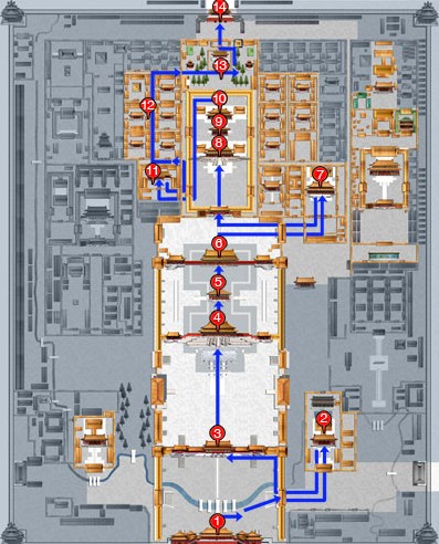 故宫旅游线路之半日游线路推荐