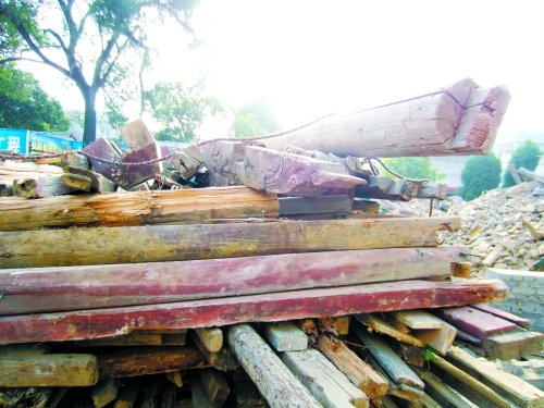 河南南阳省级保护文物被强拆 9间清代建筑成废墟