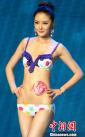 参加2013世界旅游小姐大赛江苏赛区总决赛的佳丽