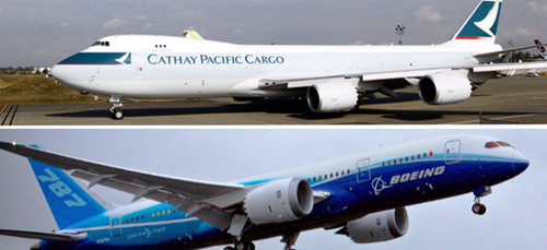 香港国泰航空接警告：波音787引擎遇雷暴恐结冰