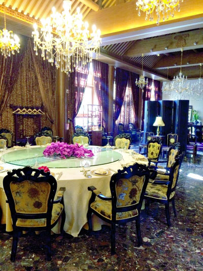 乙十六会所北海店包厢内景