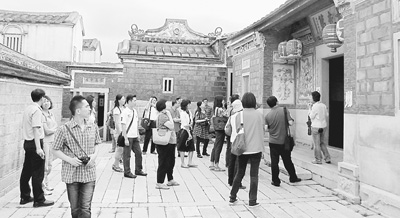 金门的陆客越来越多。 记者 吴亚明摄