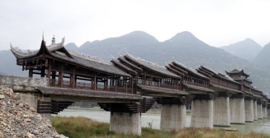 风雨廊桥原貌