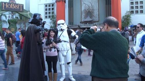 中国游客赴美过节青睐洛杉矶最爱好莱坞迪斯尼