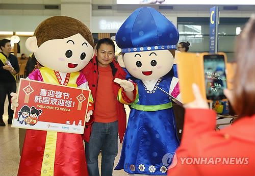 韩国春节期间将在各地举行欢迎中国游客活动（图）