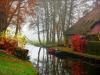 推友@sgerendaskiss在荷兰的羊角村里，窄窄的河道，精致的房子，赤橙黄绿中仿佛置身于童话之中。