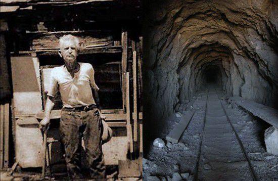 美国男子32年徒手凿636米长隧道 成旅游景点