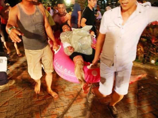 台湾游乐园粉尘爆炸349人伤 其中4人来自大陆
