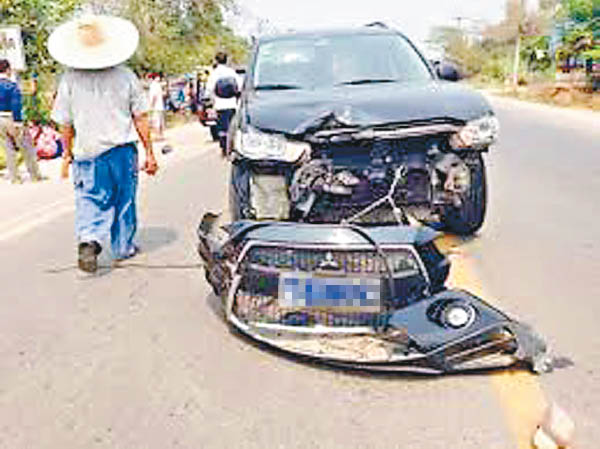 资料图：中国旅客在泰国自驾游屡酿车祸。（香港《东方日报》网站）