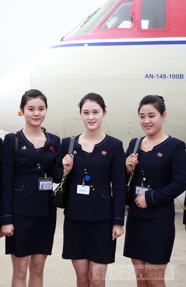 济南平壤航线开通 飞机曾是金正恩专机空姐颜值高