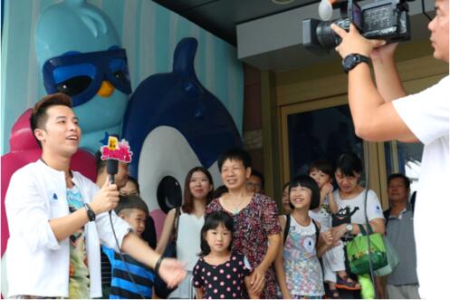 《粤夜粤娱乐》带队畅游正佳极地海洋世界!粉丝们大呼过瘾!