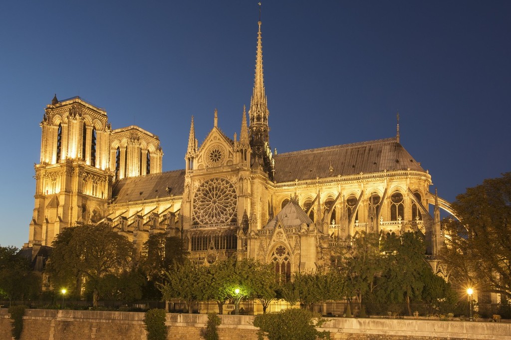 巴黎圣母院。  ICphoto 资料图