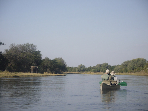 赞比西河也深受游客欢迎