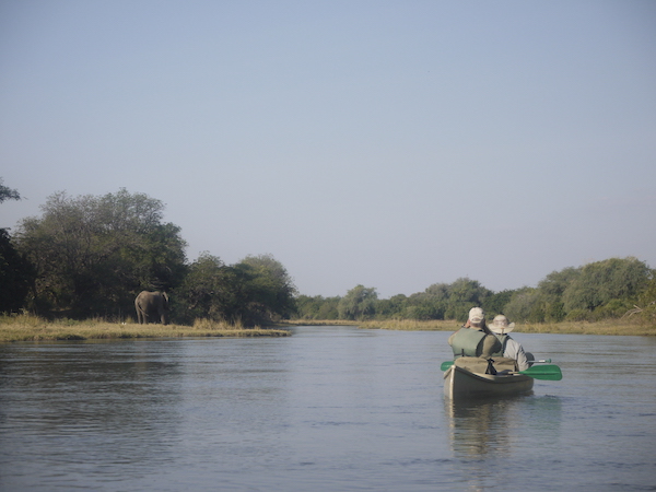赞比西河也深受游客欢迎