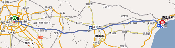 北京—北戴河自驾路线