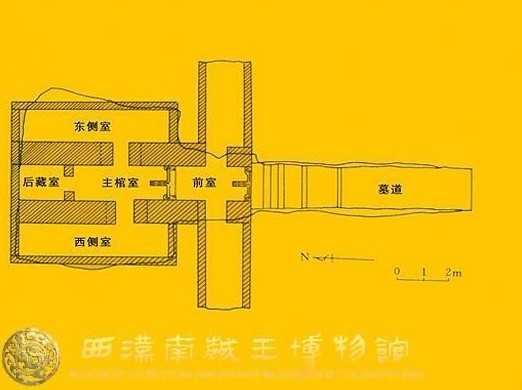 南越王墓结构图
