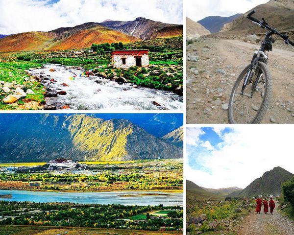 楚布寺骑行所见