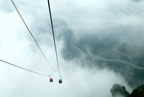 天门山索道