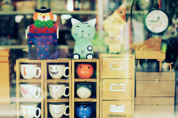 鼓浪屿上的小店很有格调<