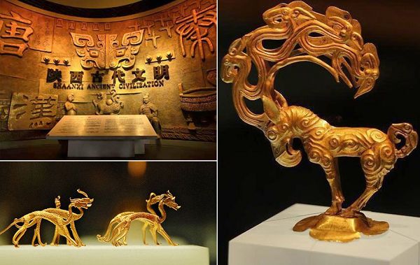 陕西历史博物馆馆内文物